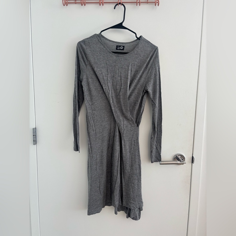 Cheap Monday Gray Long Sleeve Dress